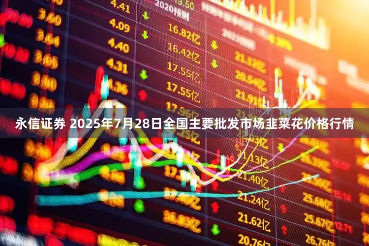 永信证券 2025年7月28日全国主要批发市场韭菜花价格行情