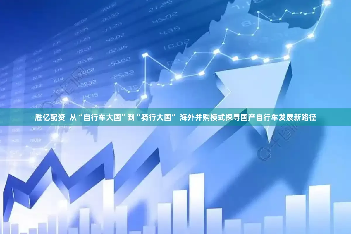 胜亿配资  从“自行车大国”到“骑行大国” 海外并购模式探寻国产自行车发展新路径