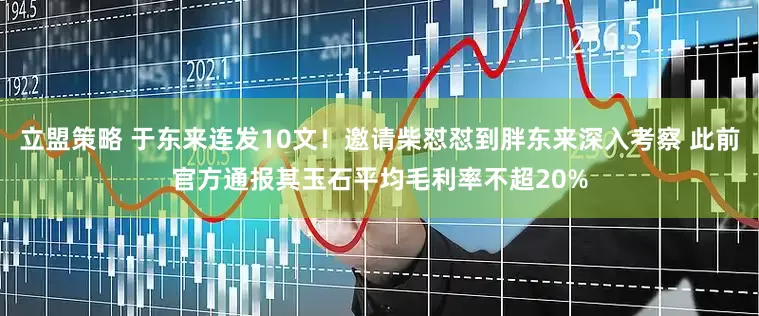 立盟策略 于东来连发10文！邀请柴怼怼到胖东来深入考察 此前官方通报其玉石平均毛利率不超20%